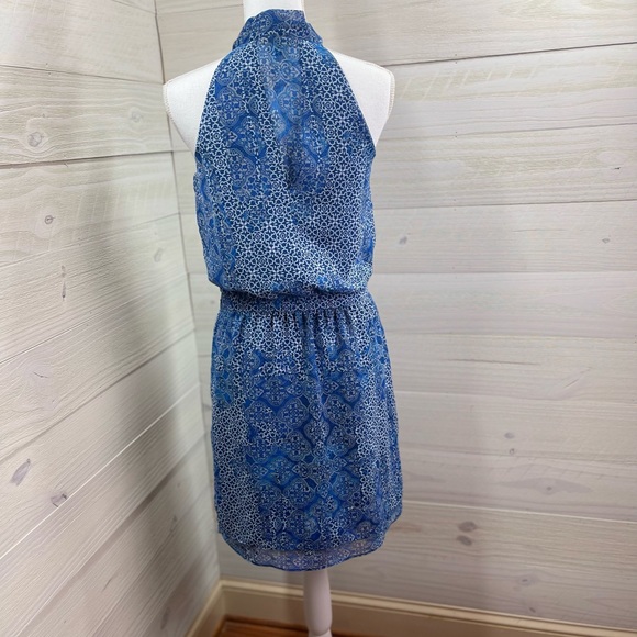 Banana Republic Medallion Print Tie Top Dress 4 FREE SHIP - Picture 5 of 5